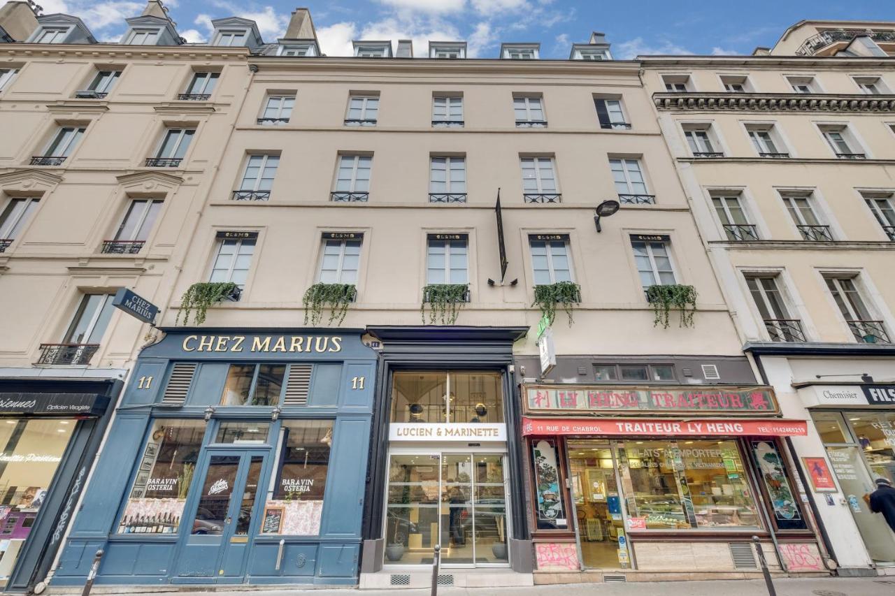 Hotel Lucien & Marinette Paris Bagian luar foto